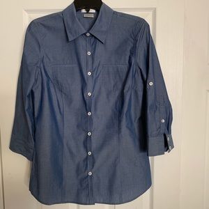 Ladies Van Heusen Denim Blouse